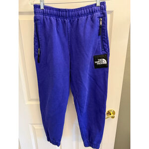 The North Face Women's M Box Fleece Sweatpants violet Heavyweight Soft Shell